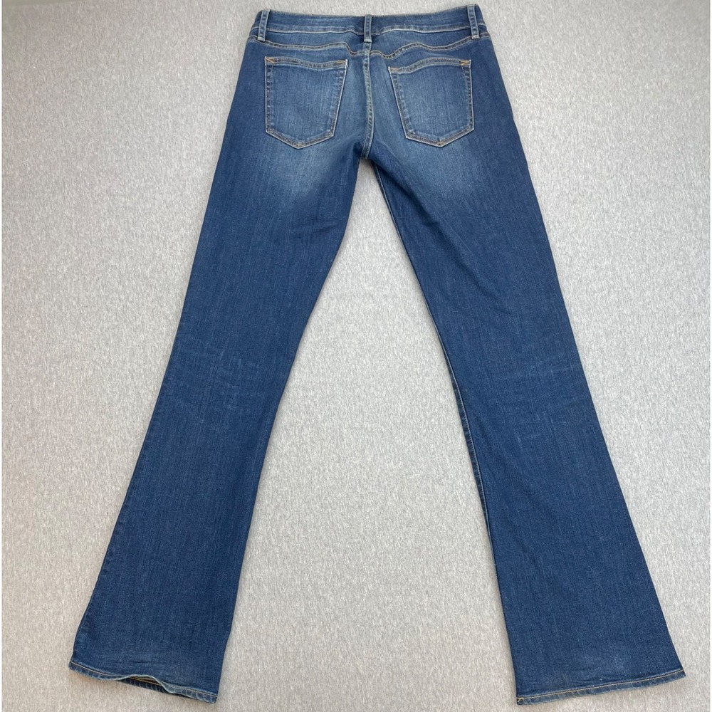 Gap 1969 Jeans Womens 28 Long (28 x 35) Cotton Blend Stretch Sexy Boot Low-Rise - Picture 2 of 7